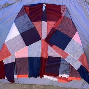 Old Navy Plaid Kimono O/S